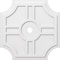 Ekena Millwork Haus Architectural Grade PVC Contemporary Ceiling Medallion, 32"OD x 3"ID x 10 1/2"C x 1"P CMP32HS-03000 - alternate 1
